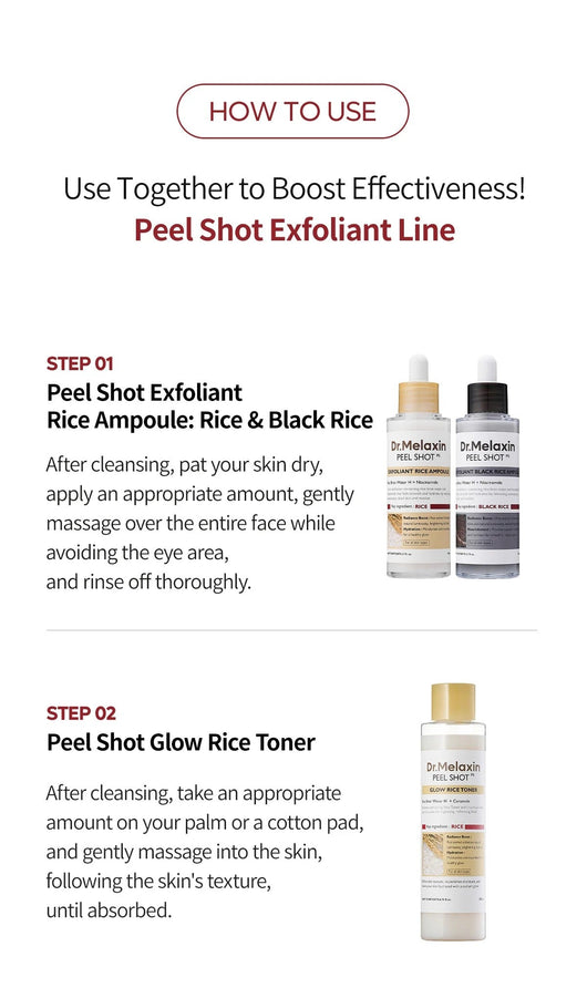 Dr. Melaxin Rice Peel Ampoule